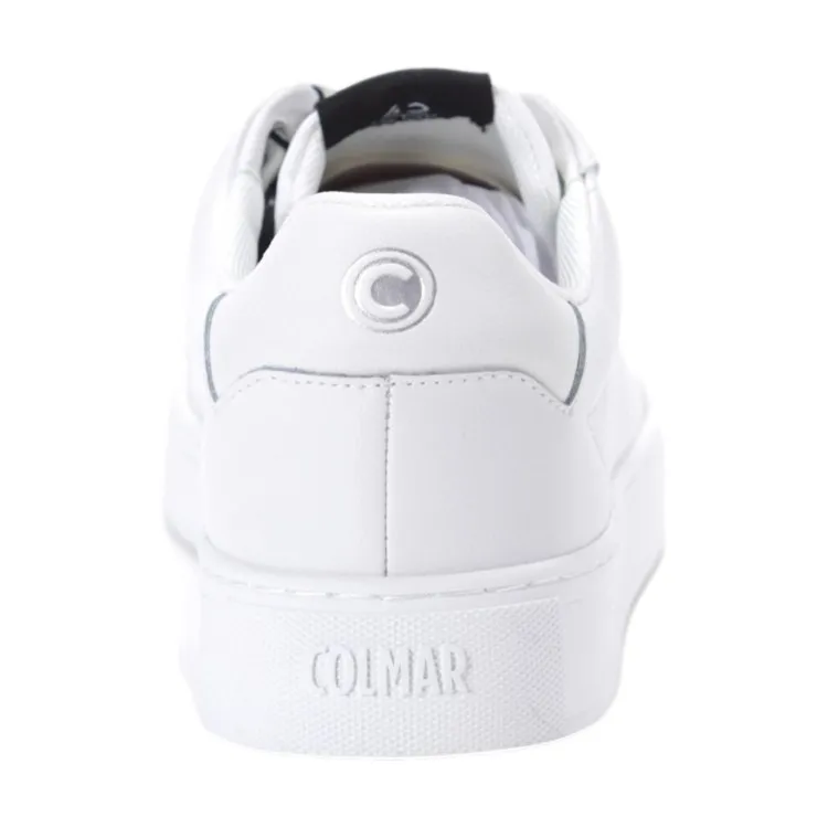 COLMAR BLANK 035 White Lace-Up Sneakers