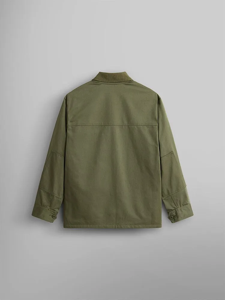 Corduroy Trim Jacket