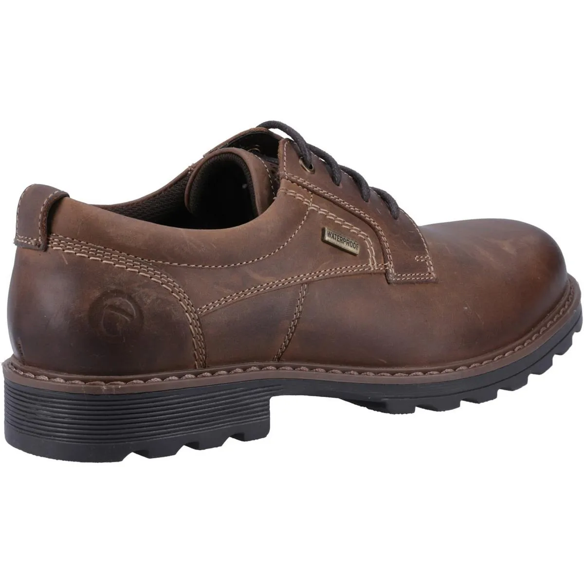 Cotswold Tadwick Shoes Dark Tan