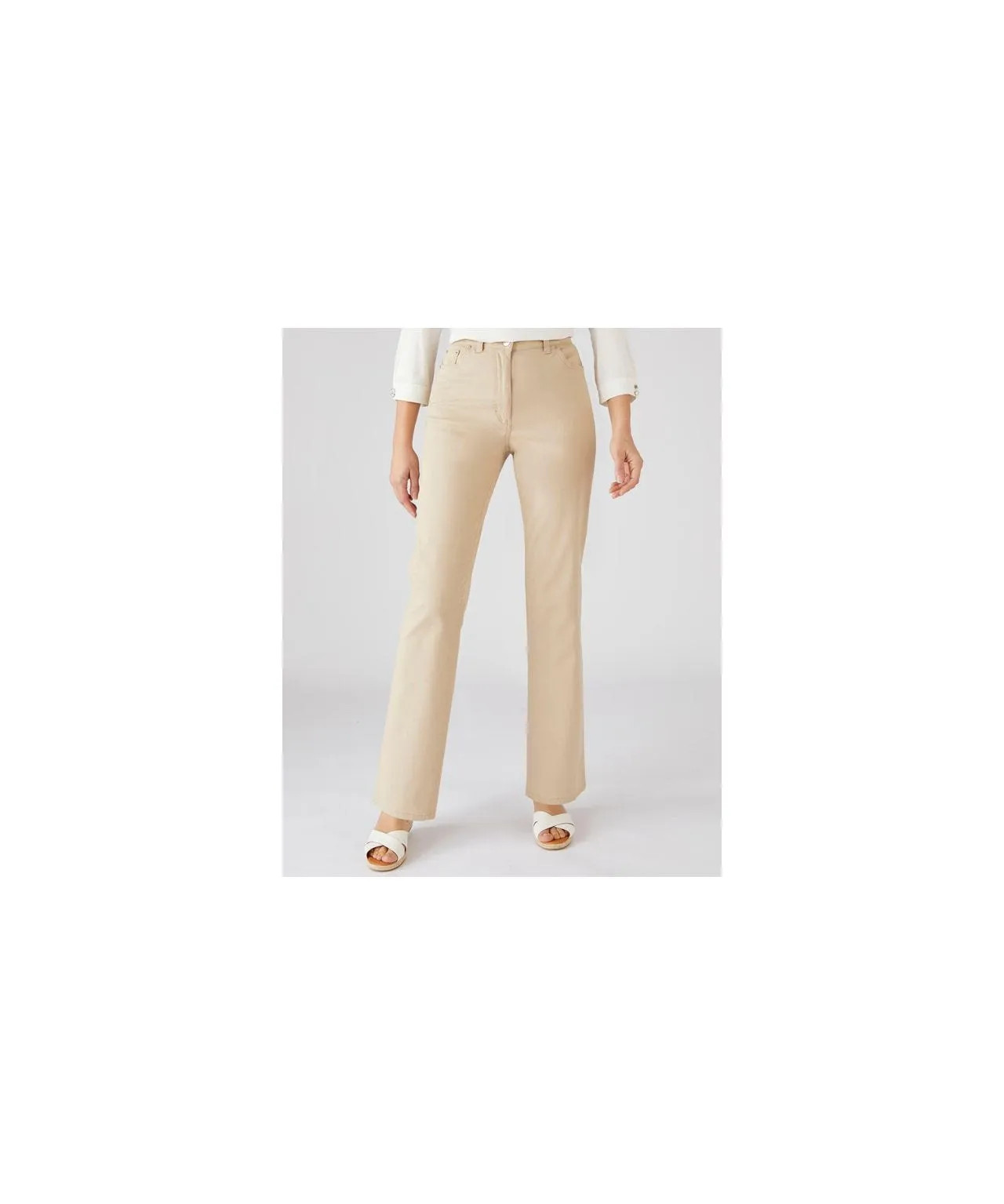 Cotton Stretch Trousers