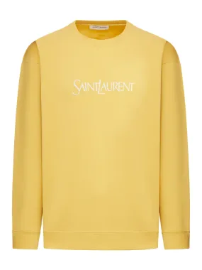 Cotton sweatshirt with logo print.