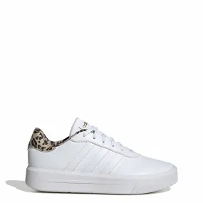 Court Platform Leather Trainers