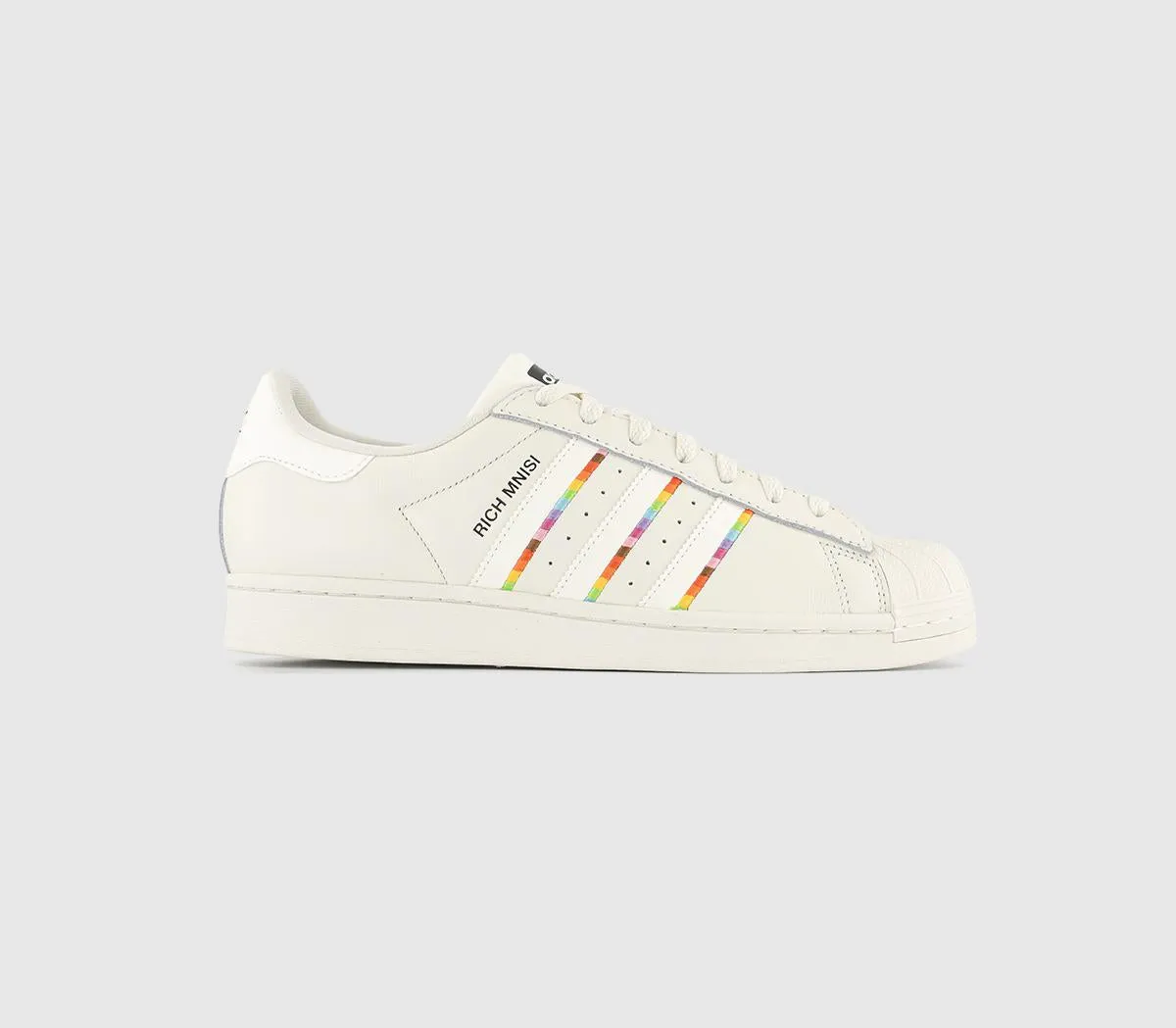 Cream Pride adidas Superstar Trainers.