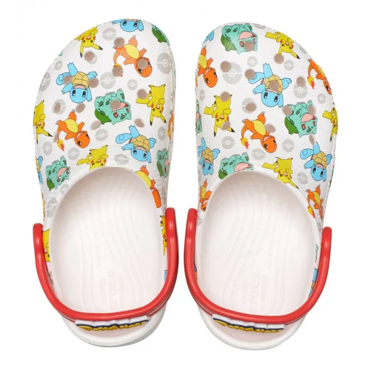 Crocs Classic Pokemon Clog Kid White 207739