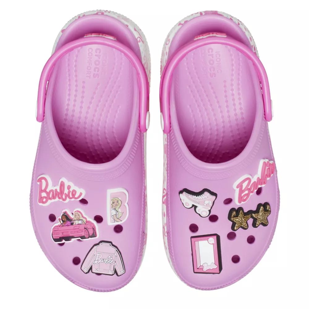 CROCS  GIRLS LITTLE-BIG KID BARBIE CUTIE CRUSH CLOG