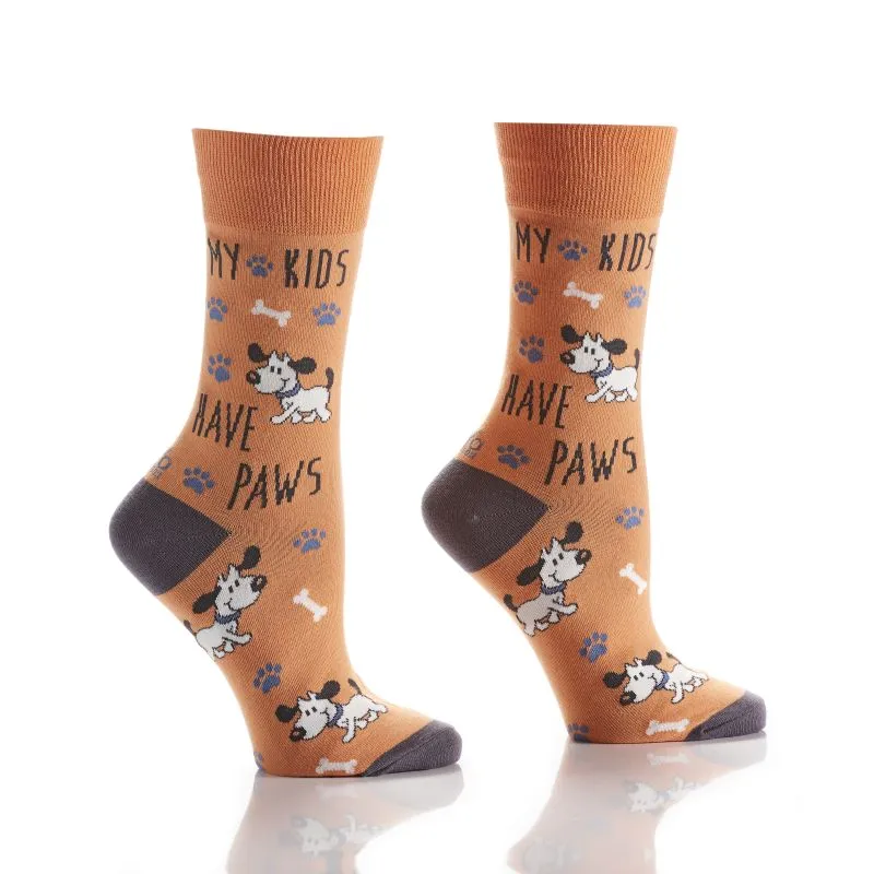 Cute Cat Print Women's Crew Socks