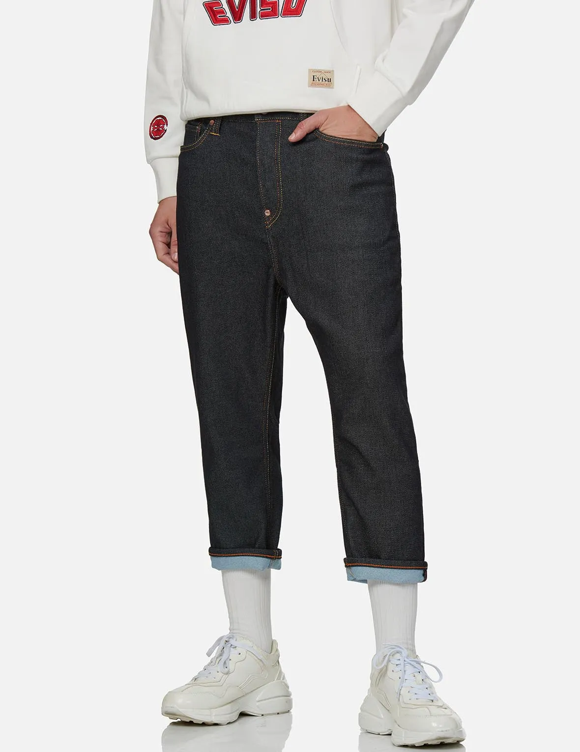 Daicock and Kamon Cropped Jeans #2027