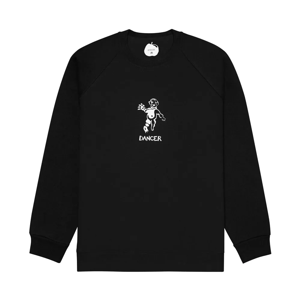 DANCER OG CREWNECK SWEATSHIRT // BLACK