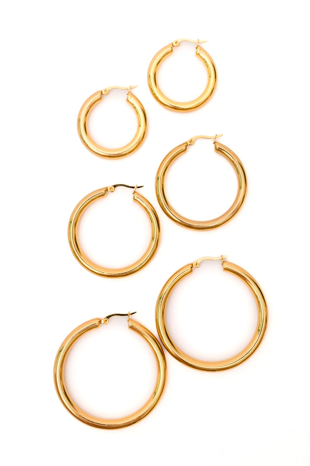 Everyday Gold Hoop Earrings Collection