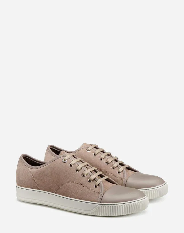 DBB1 SUEDE AND LEATHER SNEAKERS