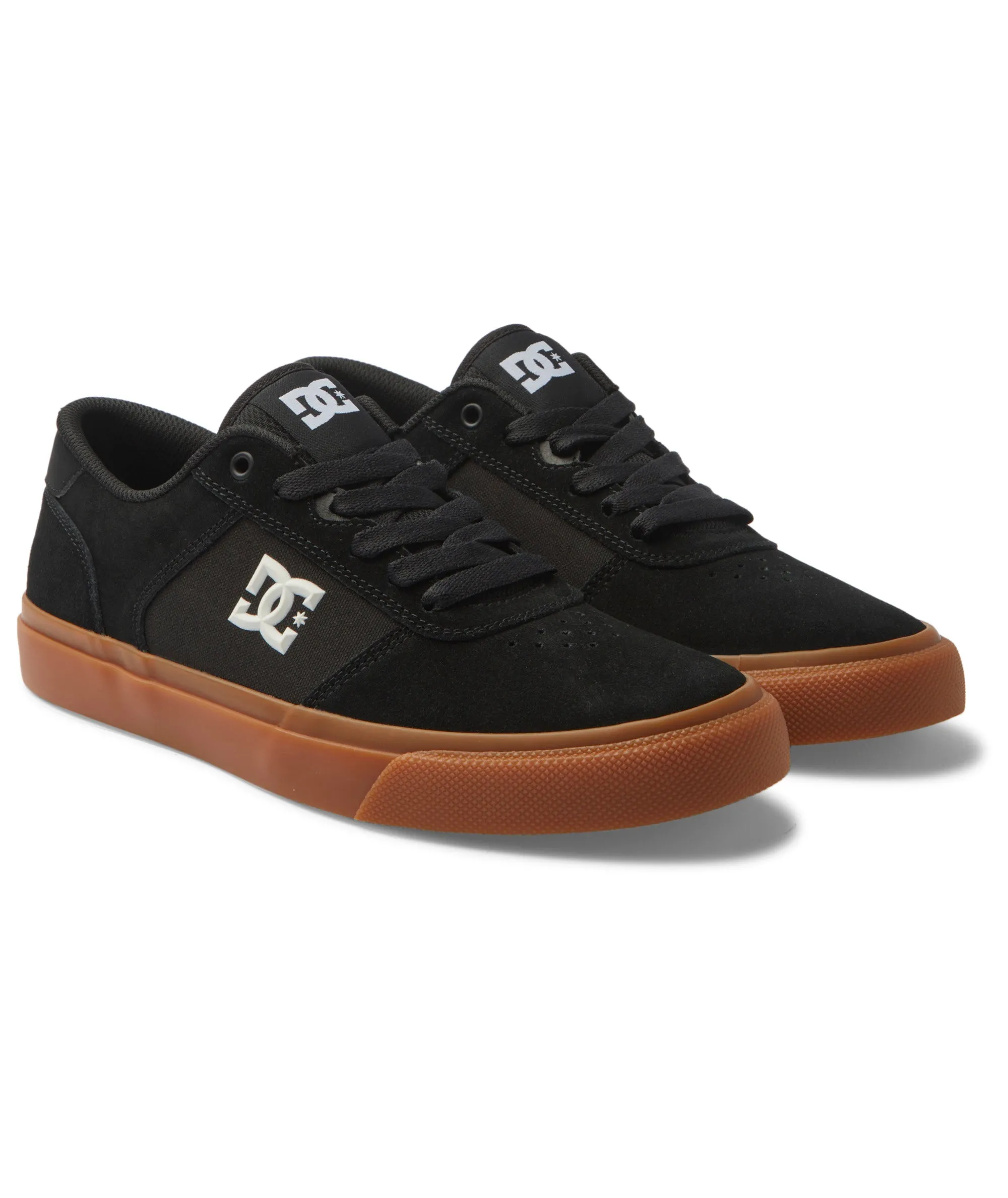 DC Shoes Mens Teknic Leather Trainers