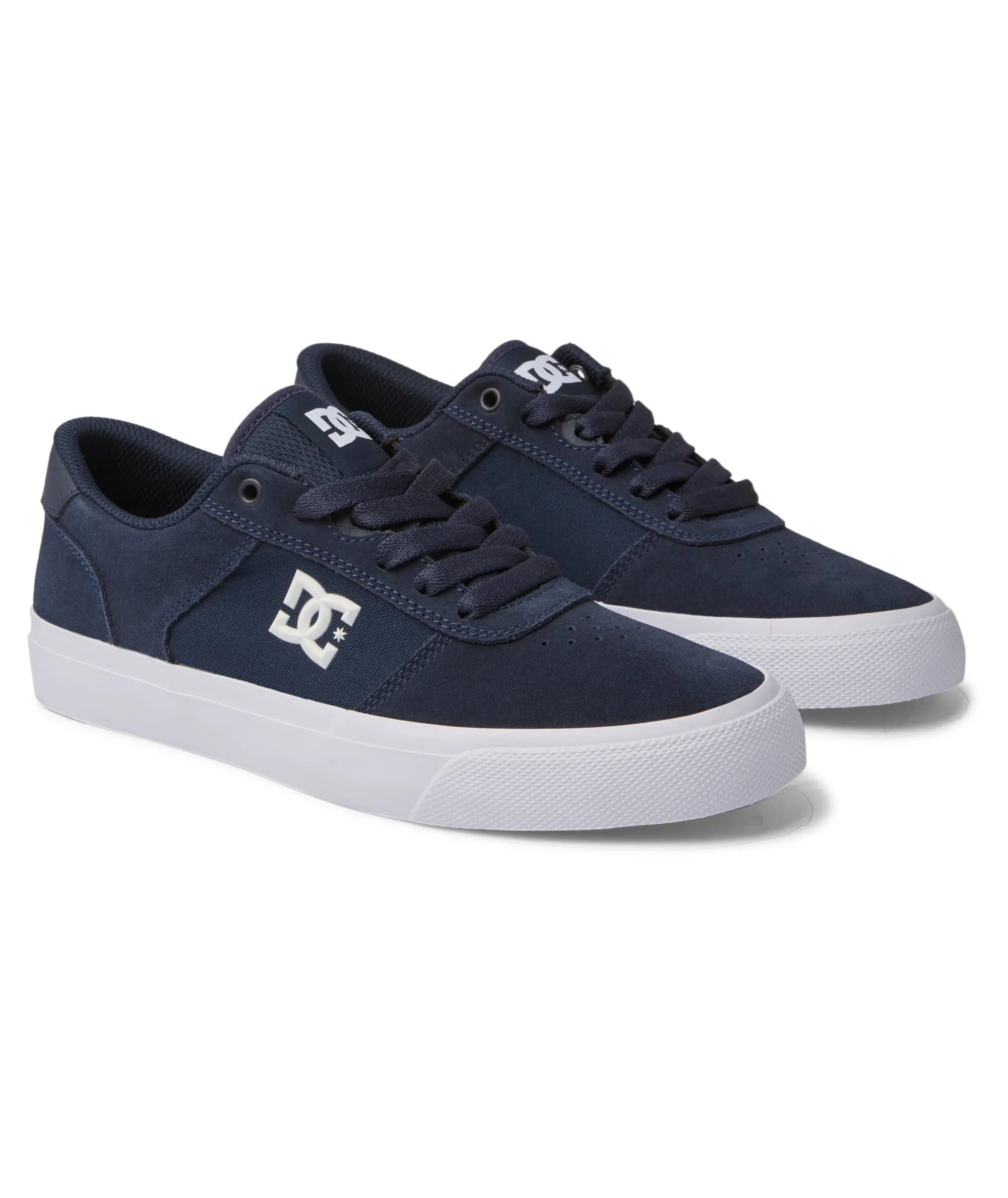 DC Shoes Mens Teknic Leather Trainers