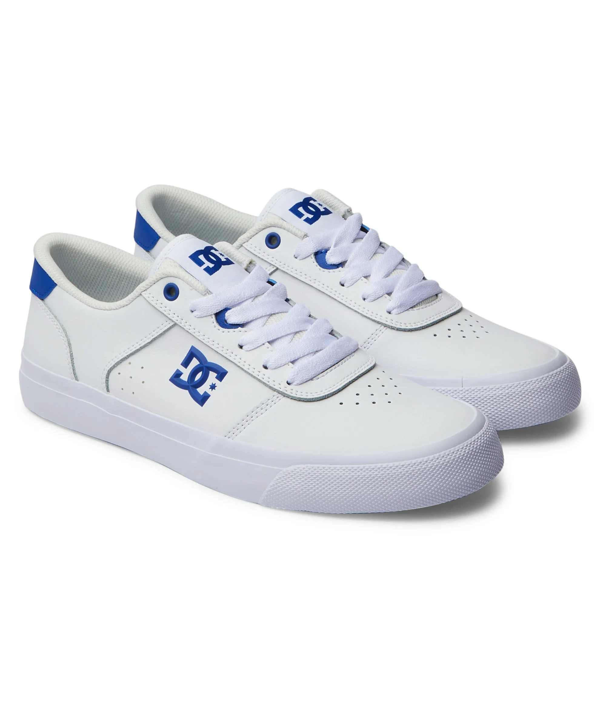 DC Shoes Mens Teknic Leather Trainers