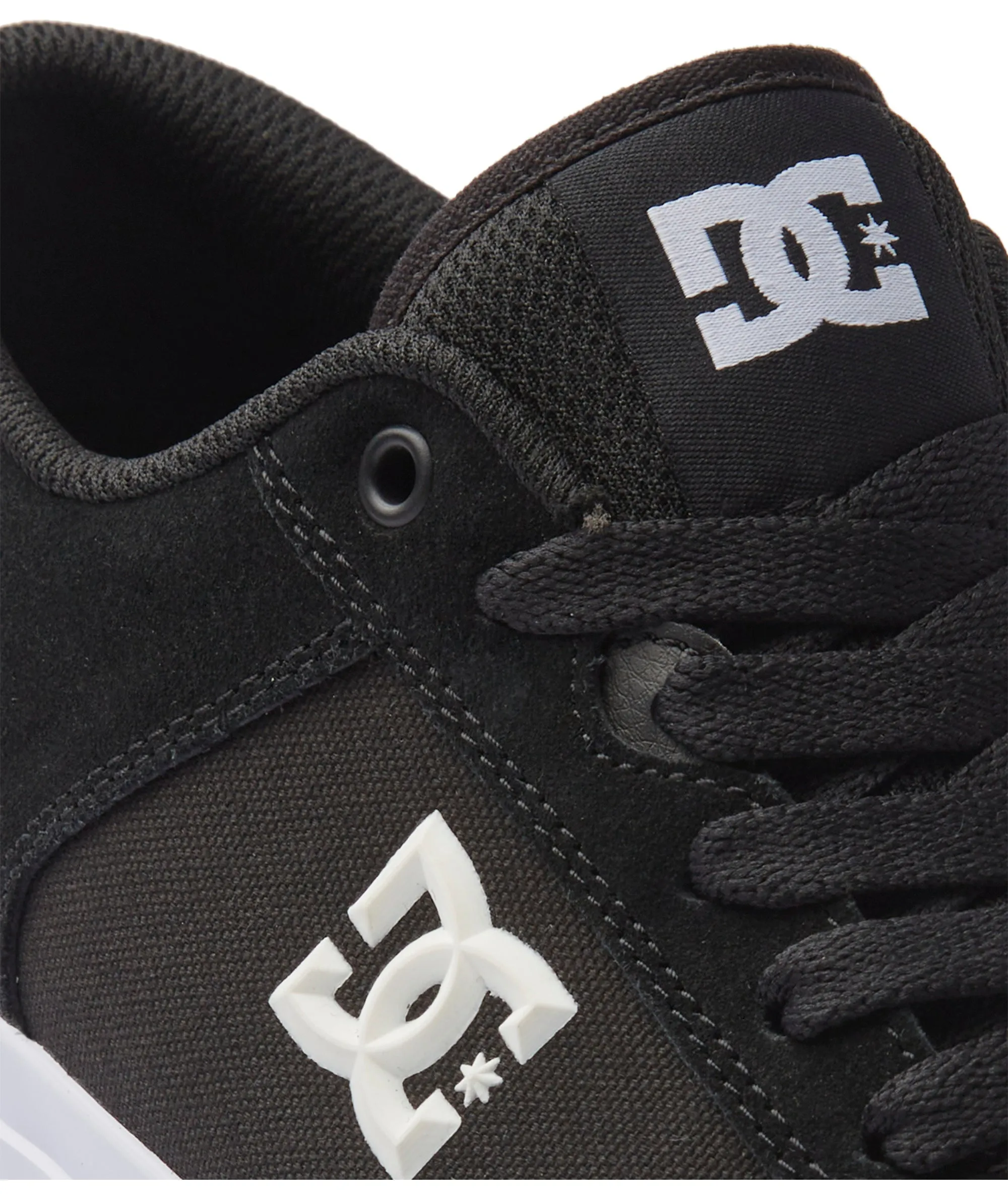 DC Shoes Mens Teknic Leather Trainers