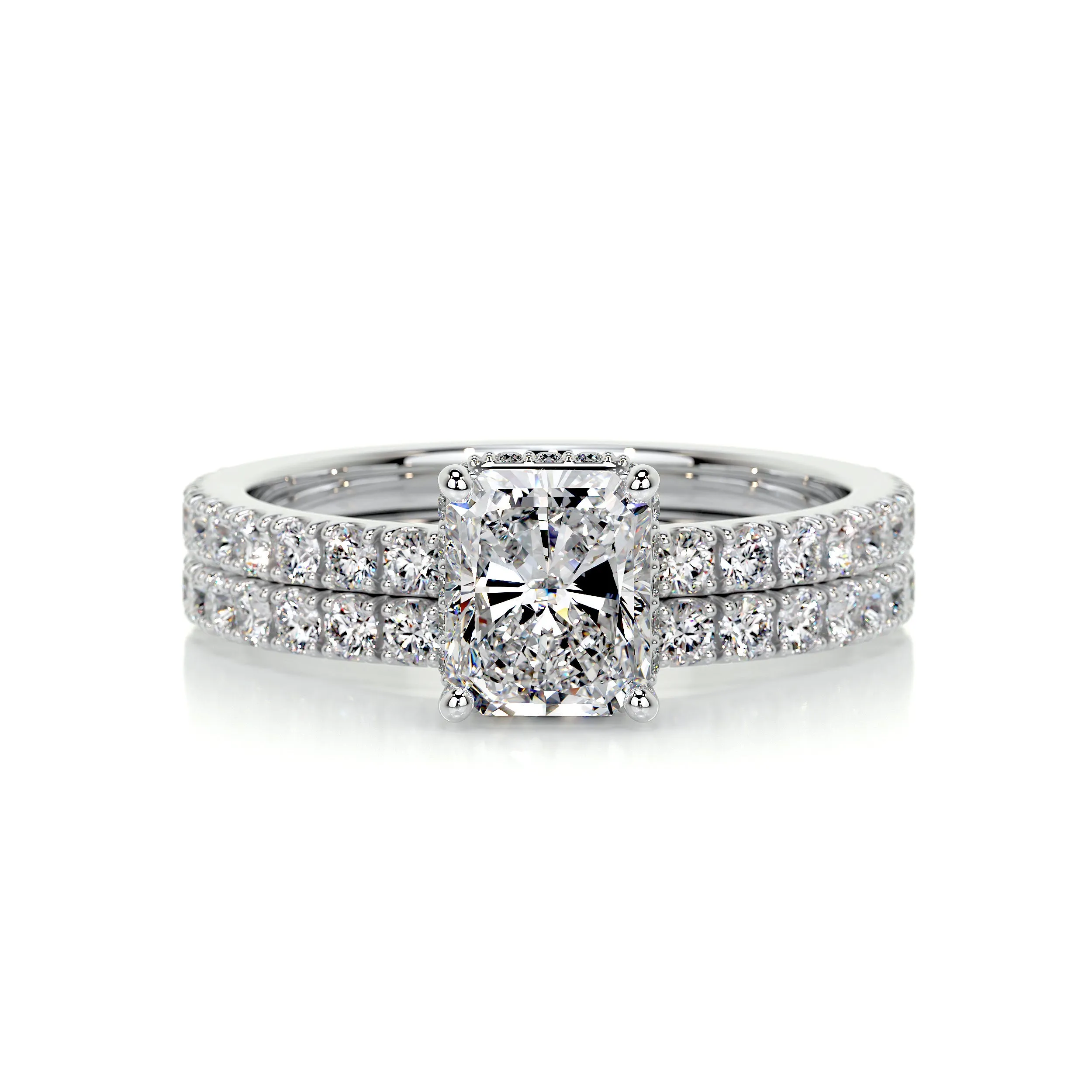 Deborah Diamond Bridal Set -14K White Gold