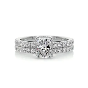 Deborah Diamond Bridal Set -14K White Gold