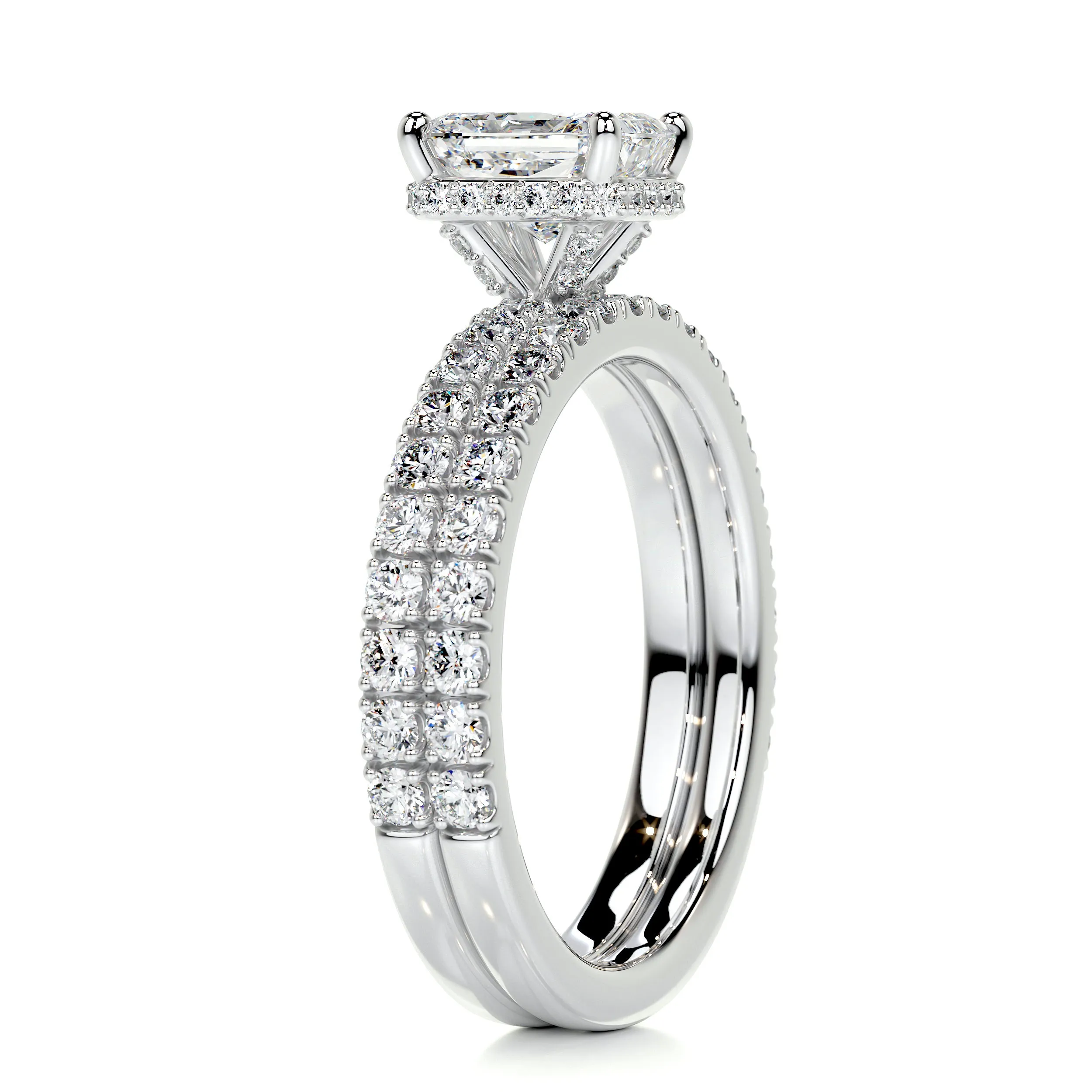 Deborah Diamond Bridal Set -14K White Gold