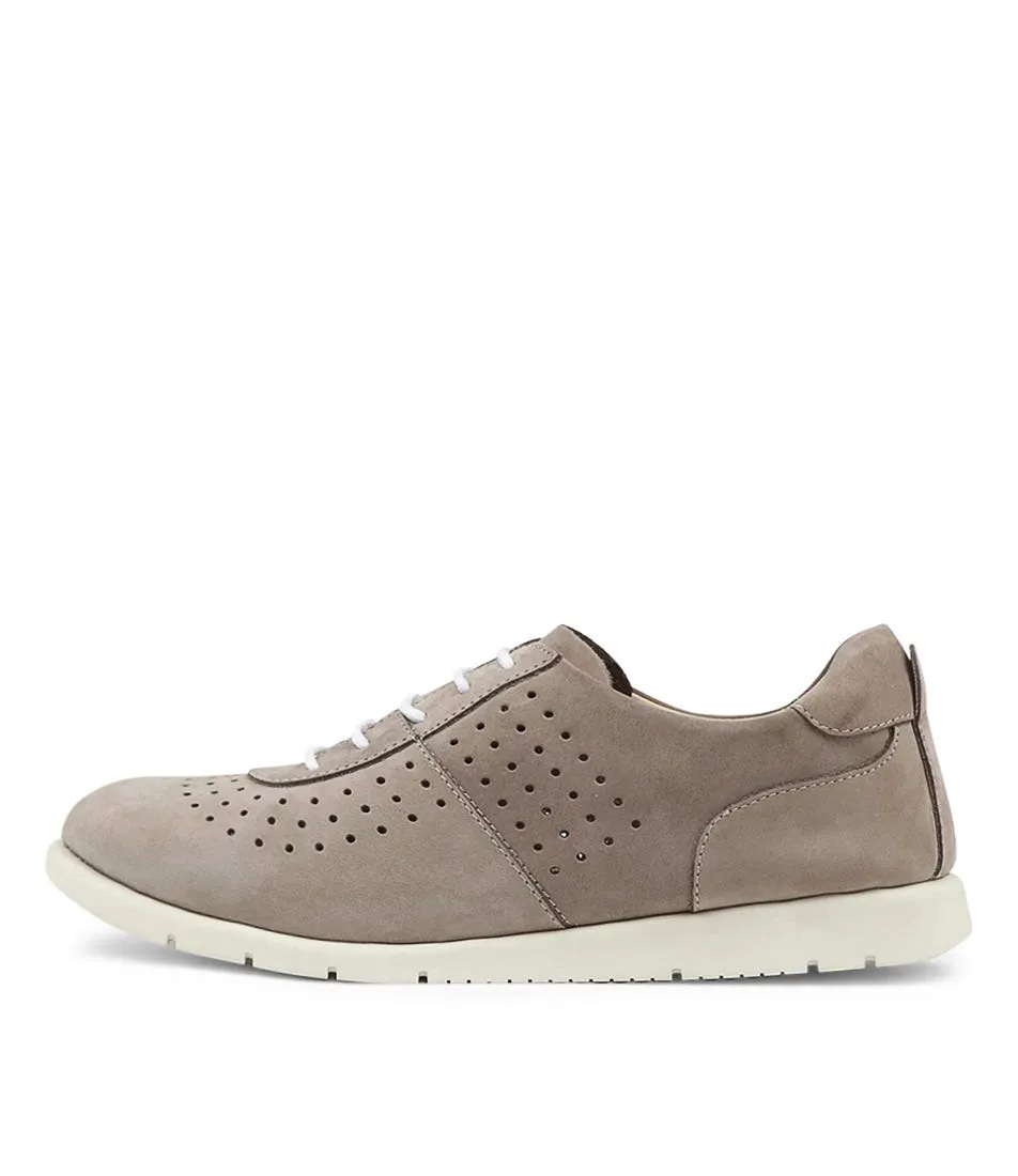 DIANA FERRARI Mues Taupe Nubuck Sneakers