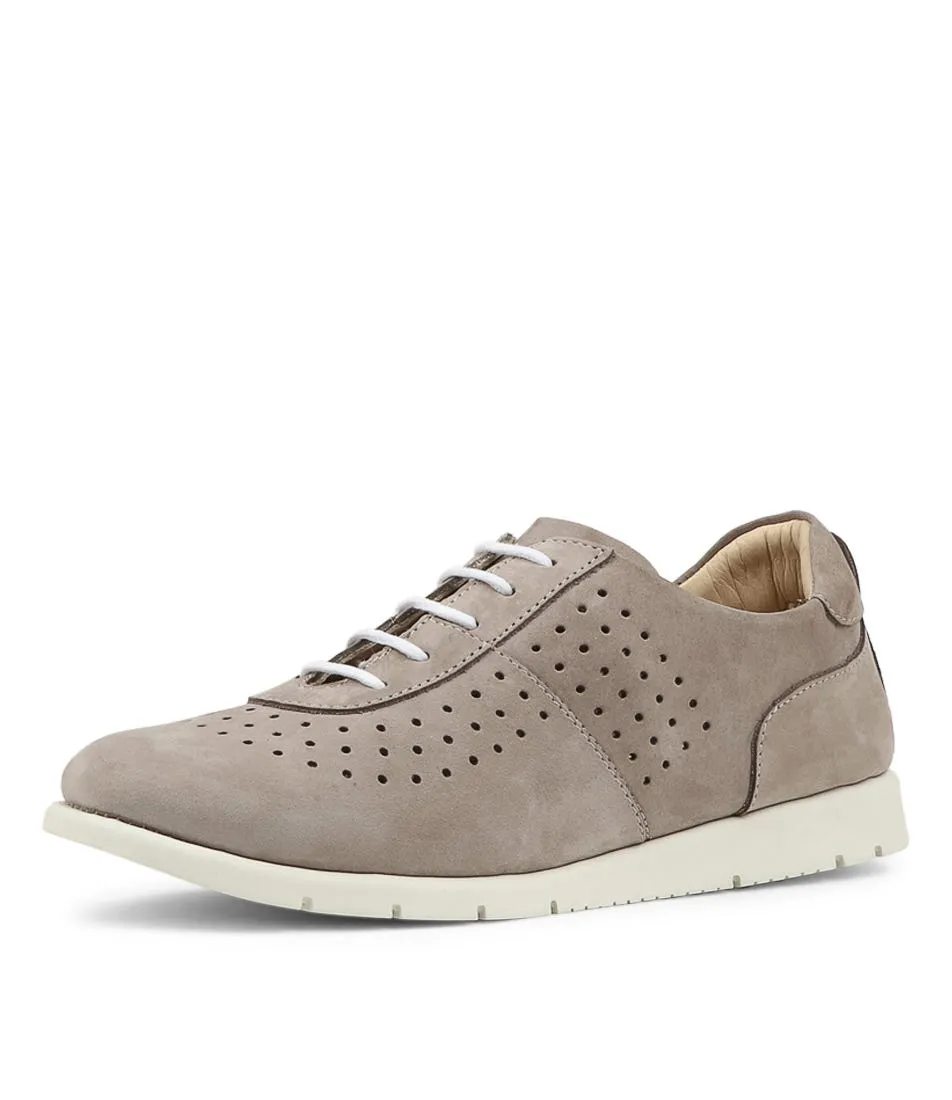 DIANA FERRARI Mues Taupe Nubuck Sneakers