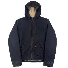 Dickies Black Sherpa Lined Workwear Jacket