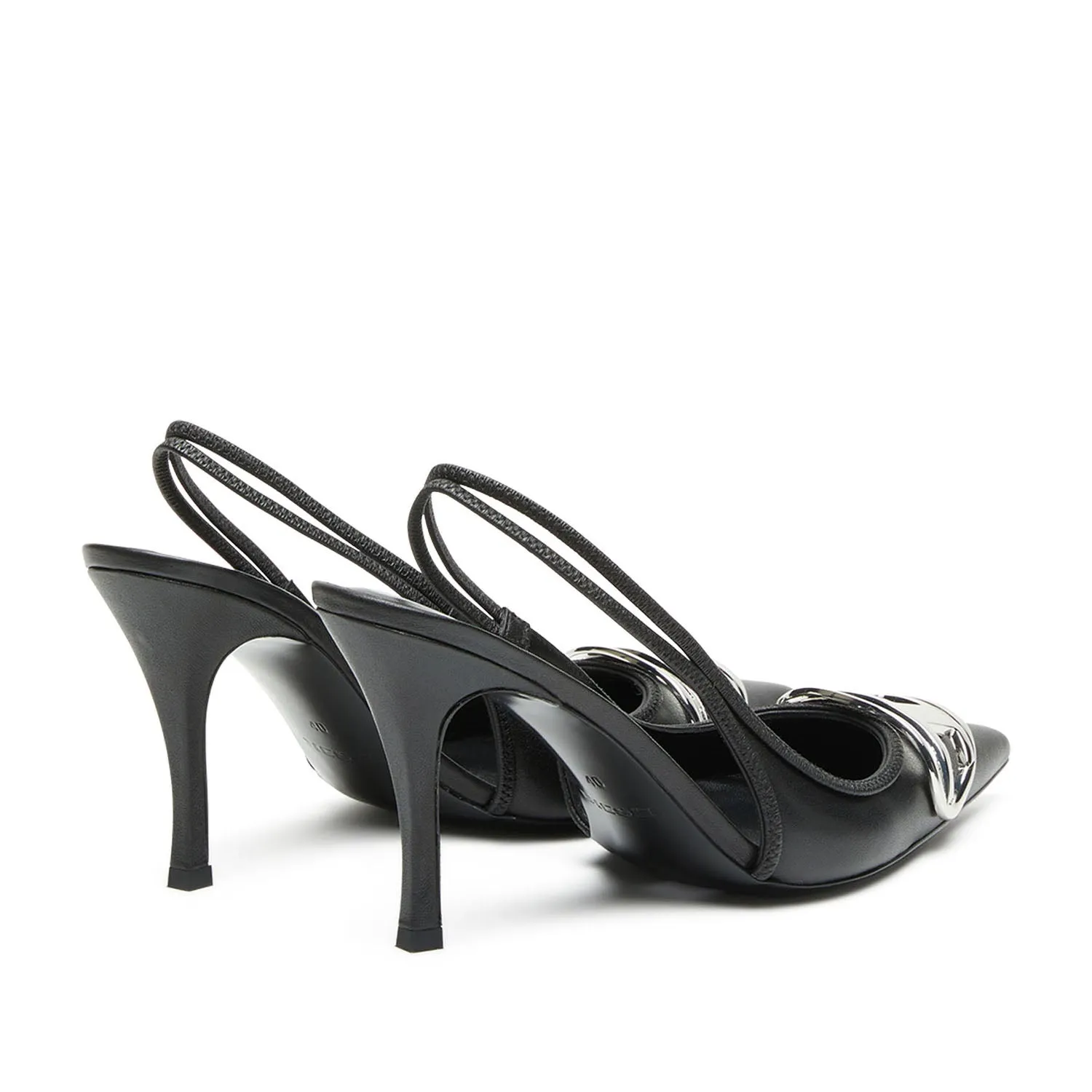 Diesel Women's D-Venus Slingback Shoes in Black