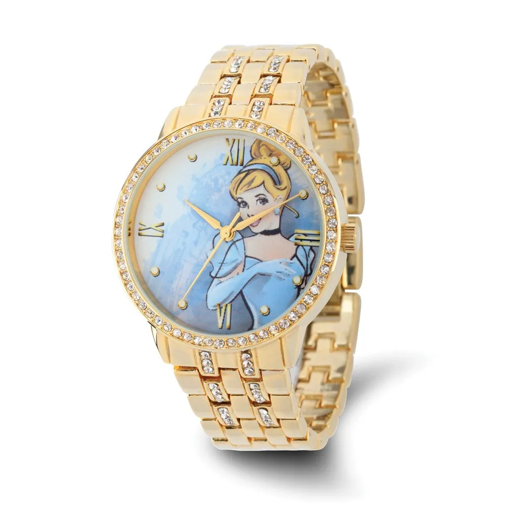 Disney Cinderella Women's Gold Bracelet Watch