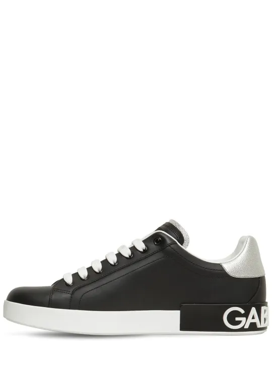 Dolce&Gabbana   Portofino leather sneakers 