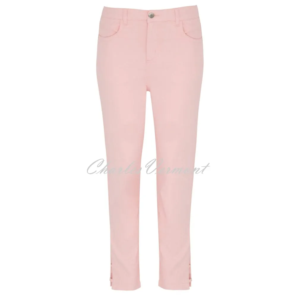 Dolcezza Cropped Jeans Ankle Detail Blush 23202