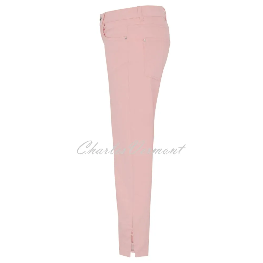 Dolcezza Cropped Jeans Ankle Detail Blush 23202