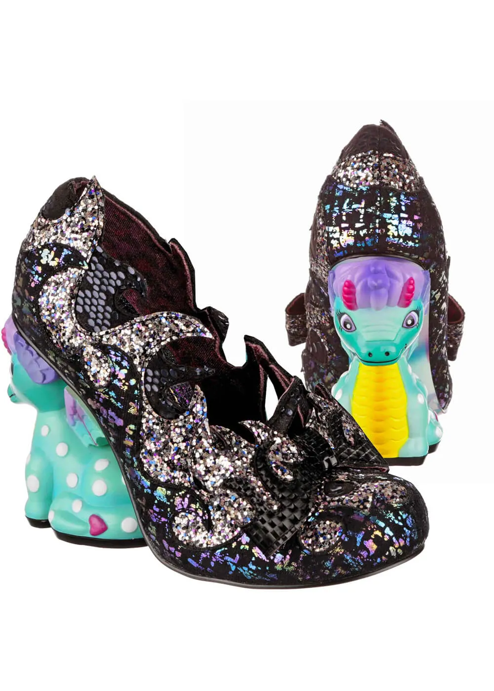 Dragon's Lair Black Pumps by Irregular Choice