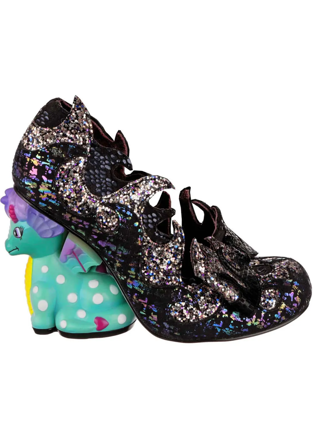 Dragon's Lair Black Pumps by Irregular Choice