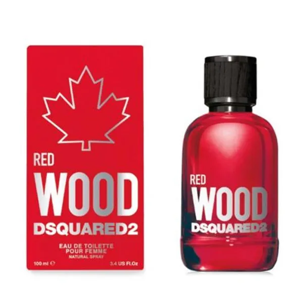 Dsquared2 Red Wood Heartbeat Red Women's Eau de Toilette 100ml.