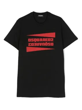 Dsquared2 Black Double Logo T-Shirt