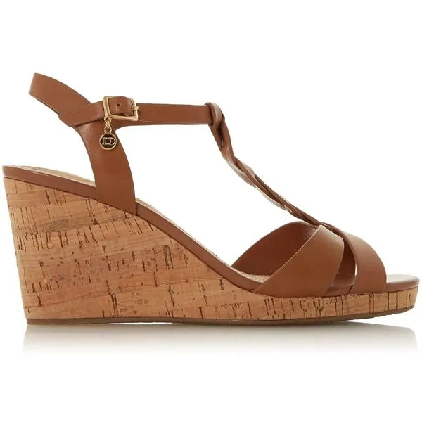 Dune London Koala Wedges