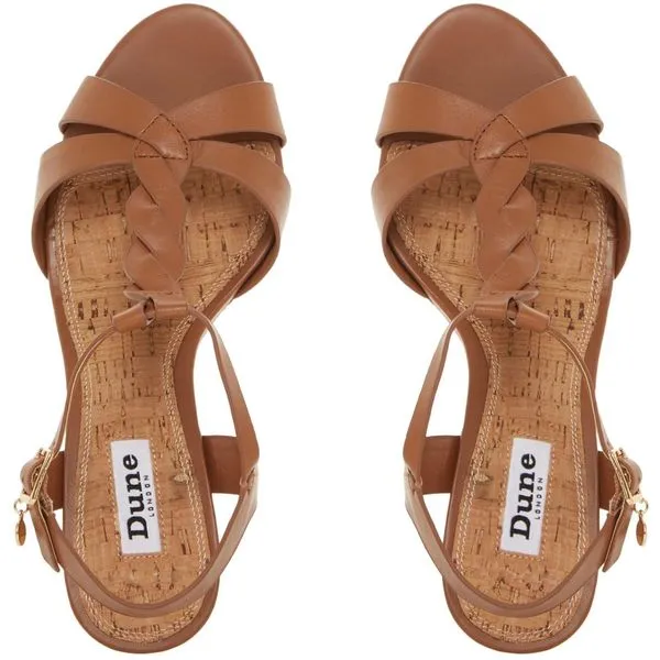 Dune London Koala Wedges