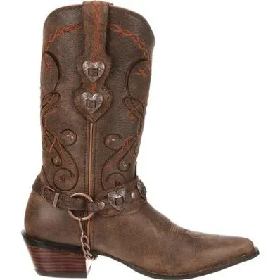 Durango Women's Brown Heartbreaker Crush Boot