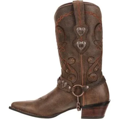 Durango Women's Brown Heartbreaker Crush Boot