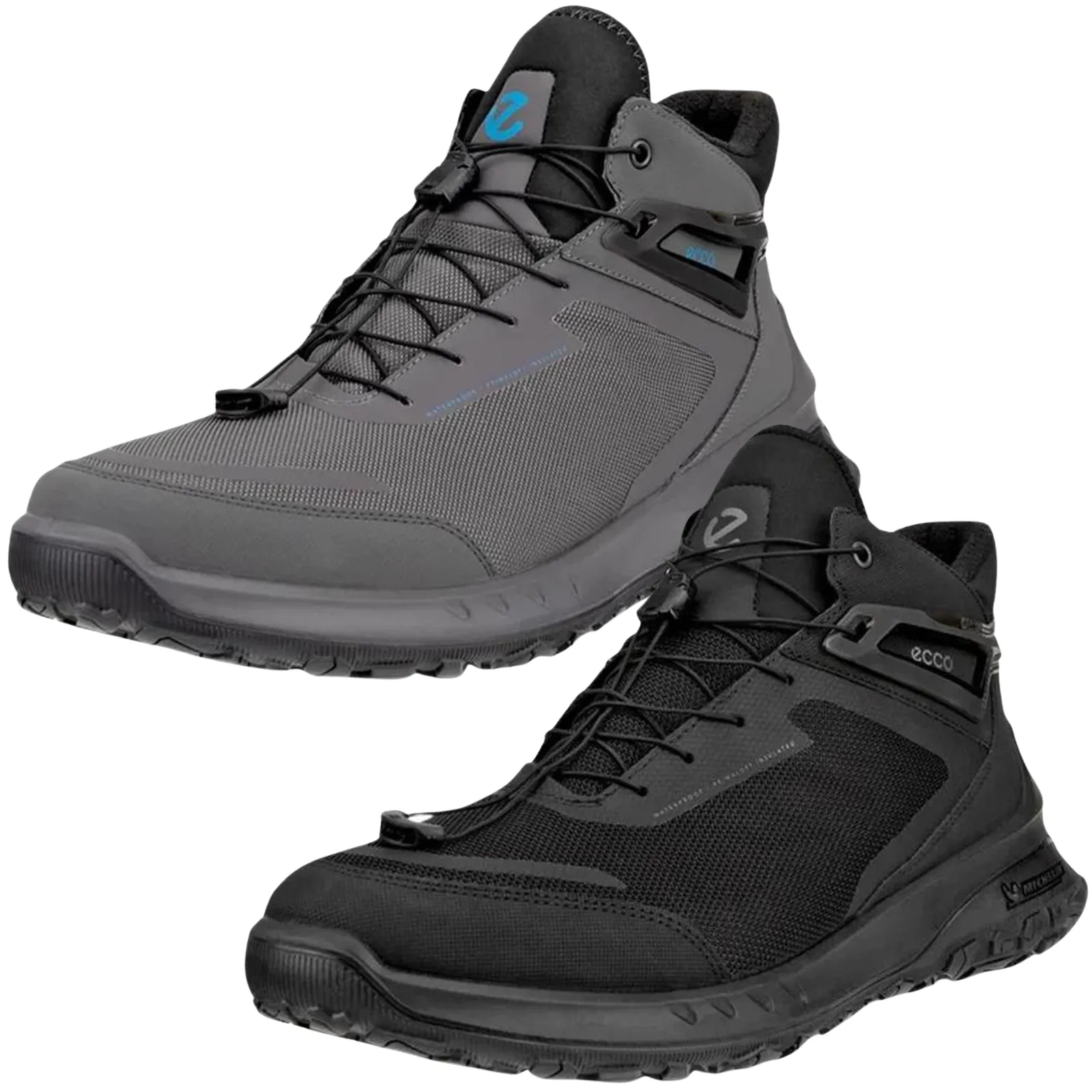 ECCO Mens ULT-TRN Mid-Cut Waterproof Walking Boots