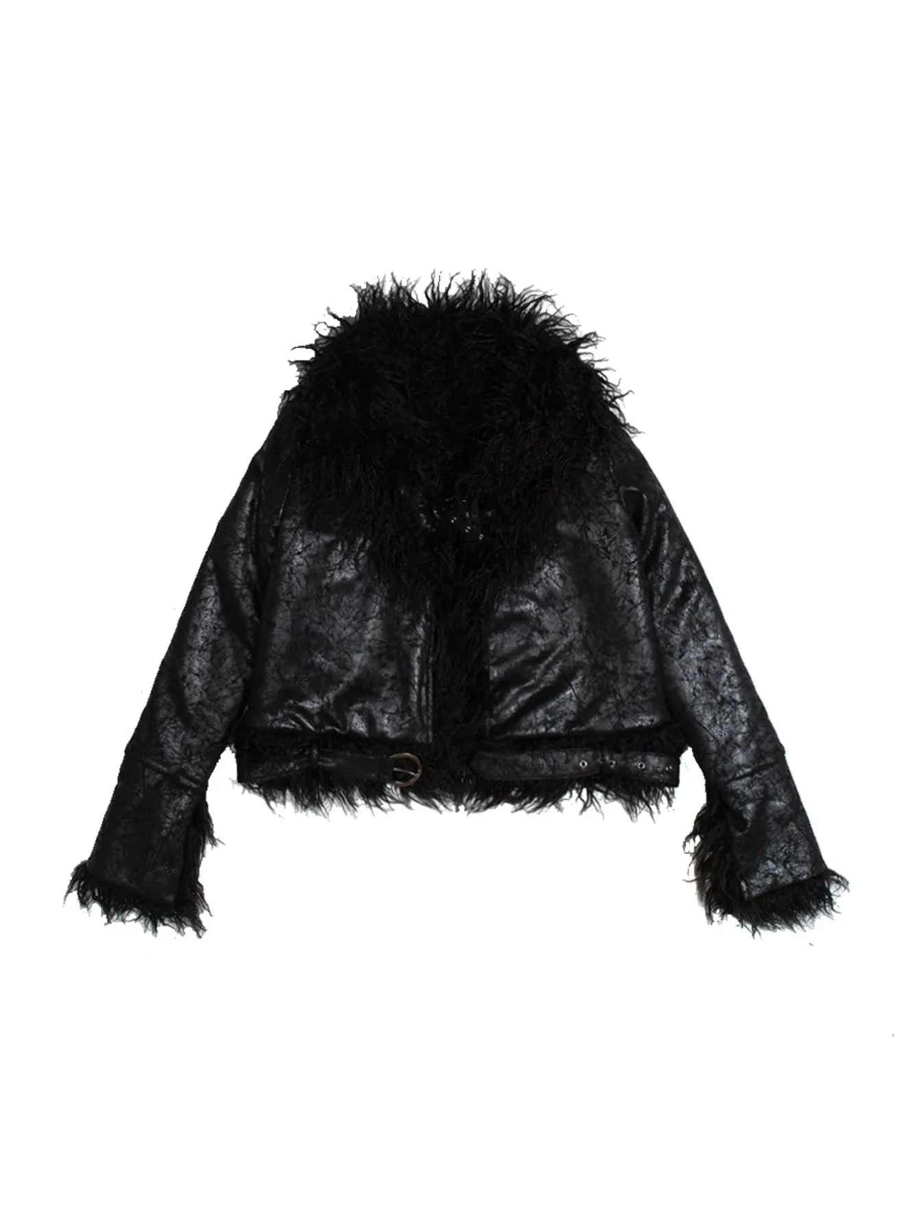 Eco-friendly 2Way Short Fur Jacket