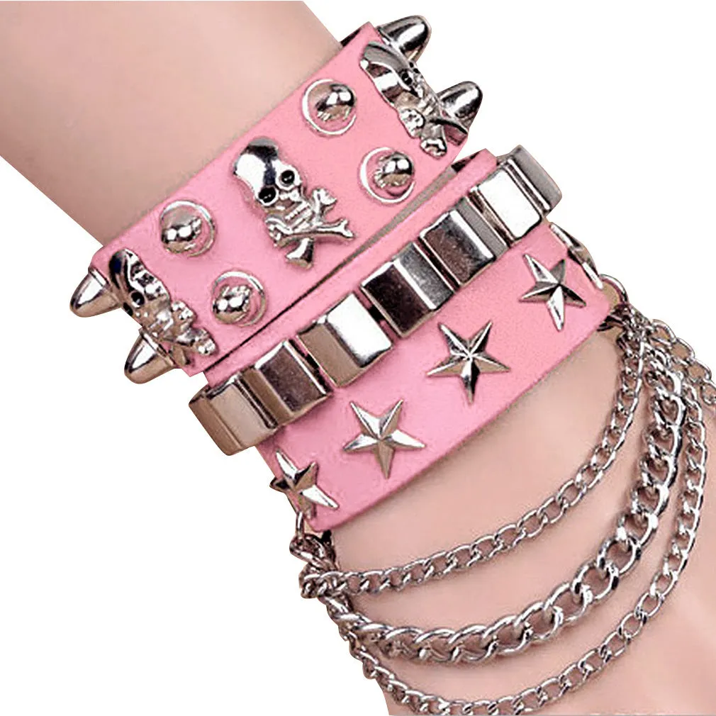 Edgy E-Girl Wristbands