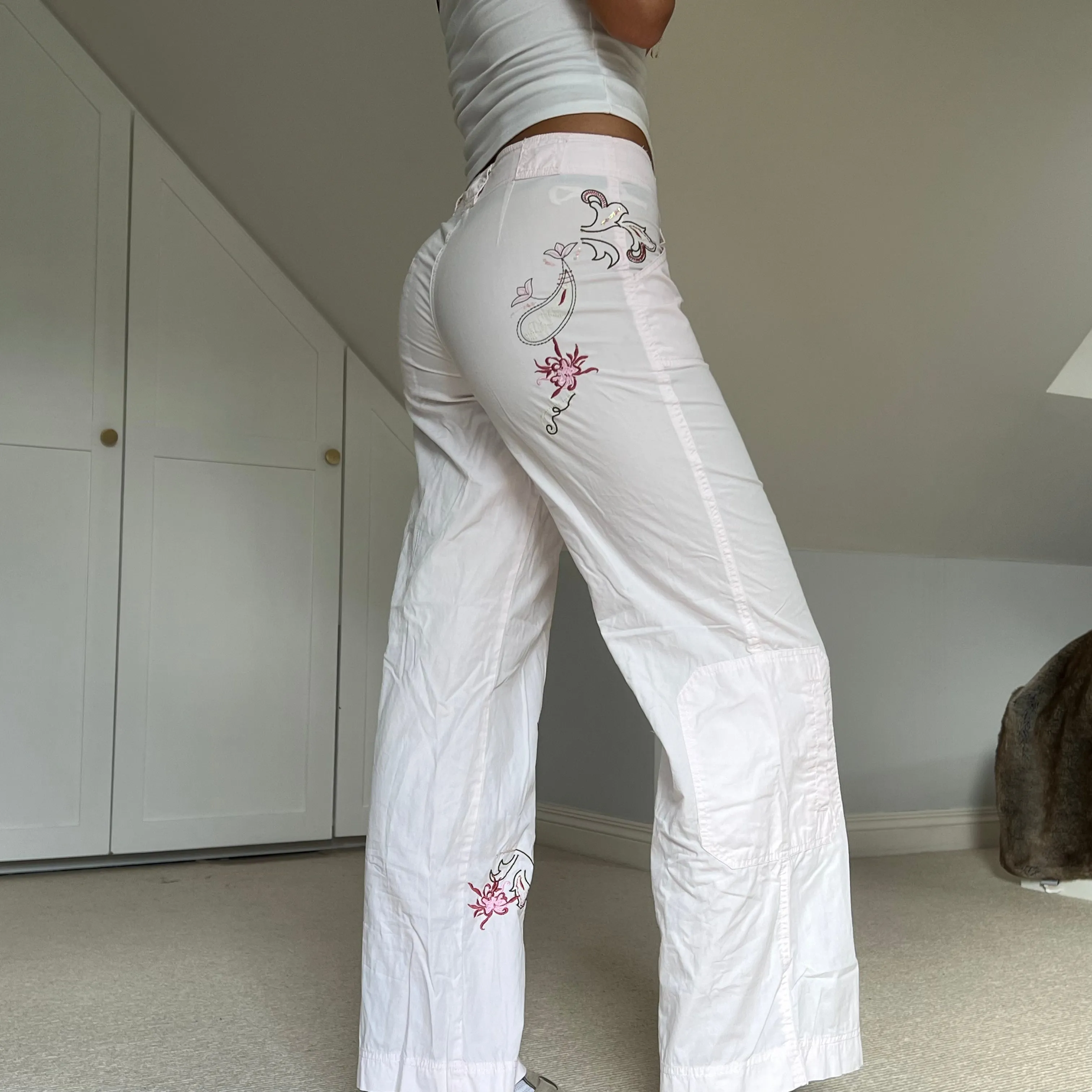 Embroided Trousers