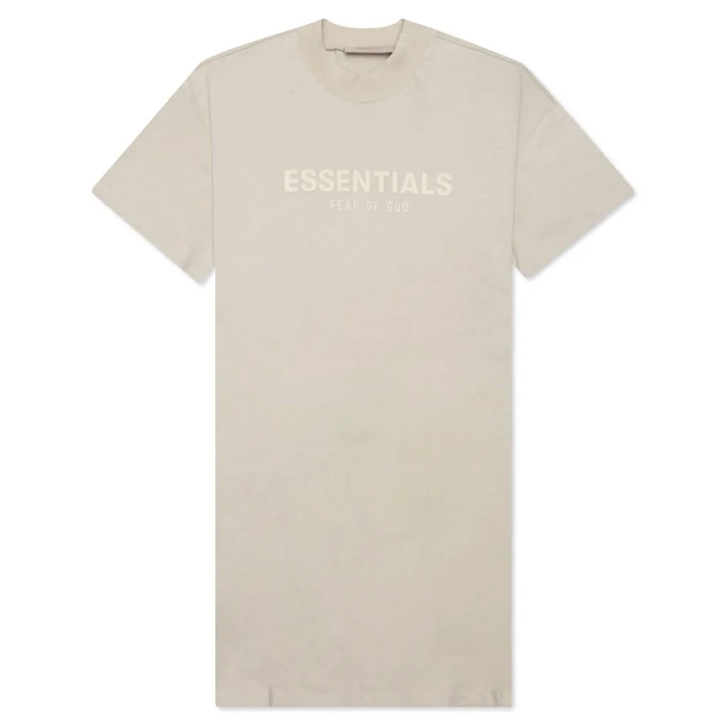 Essentials T-Shirt Dress - Wheat