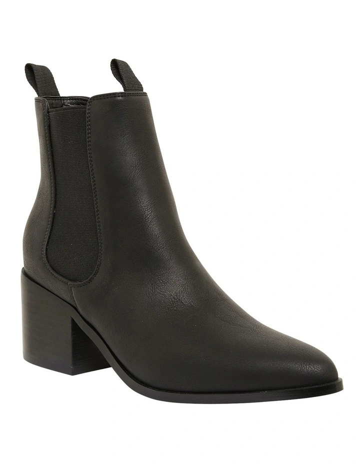 Black Faller Smooth Boots