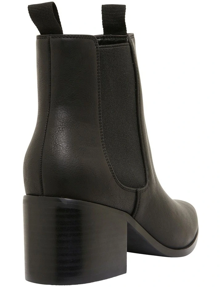 Black Faller Smooth Boots