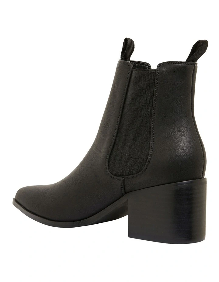 Black Faller Smooth Boots