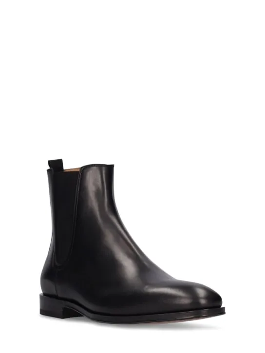 Ferragamo Falco Leather Boots