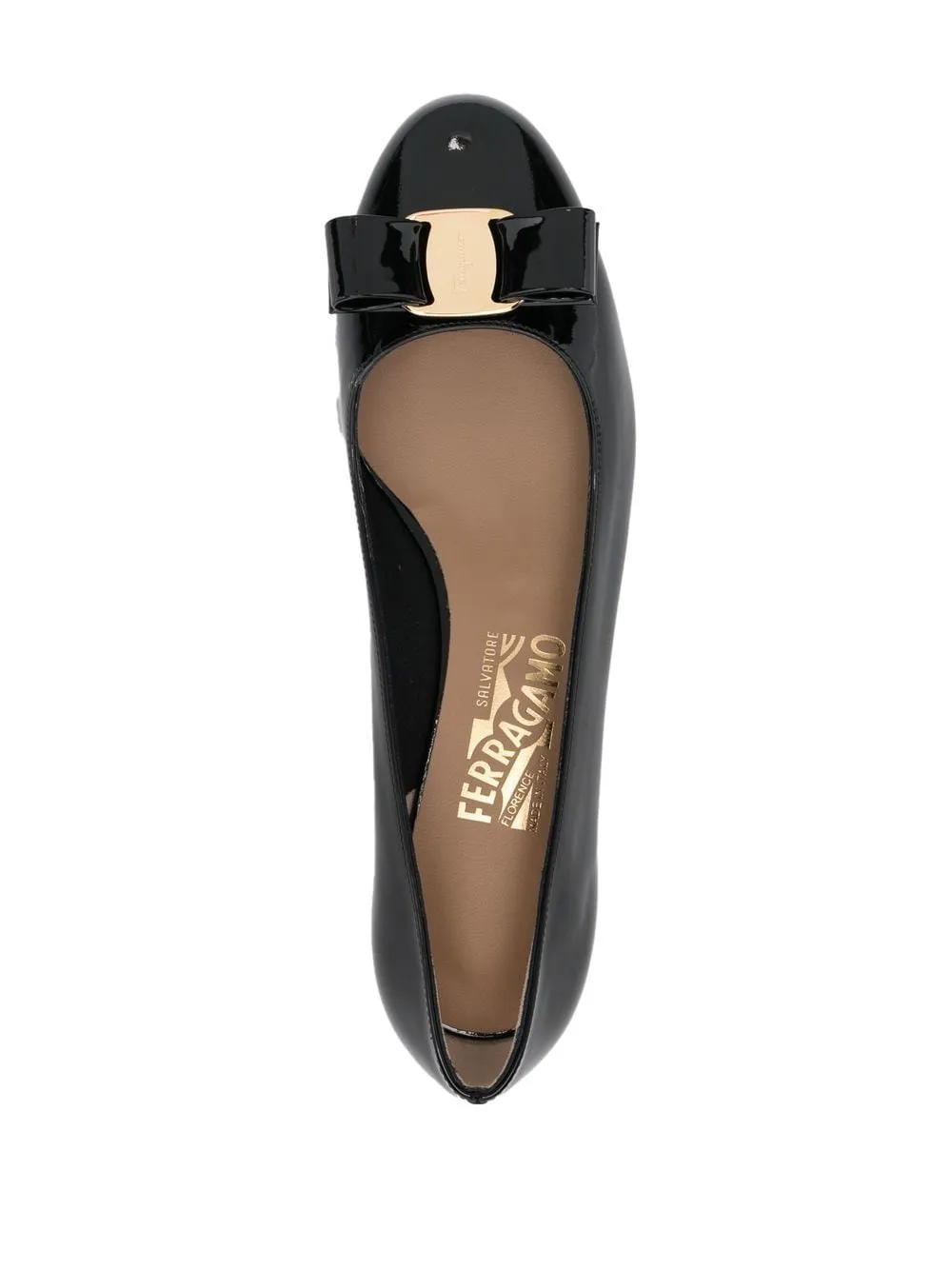 Ferragamo    Ferragamo Vara Leather Pumps