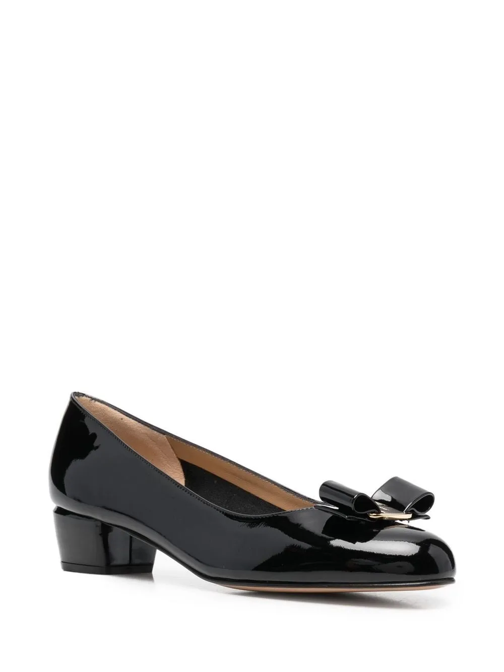 Ferragamo    Ferragamo Vara Leather Pumps