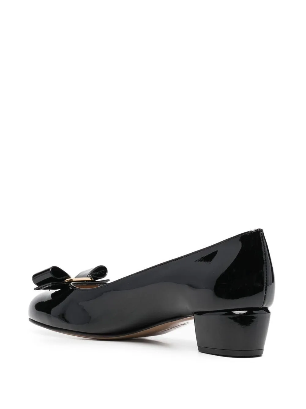 Ferragamo    Ferragamo Vara Leather Pumps