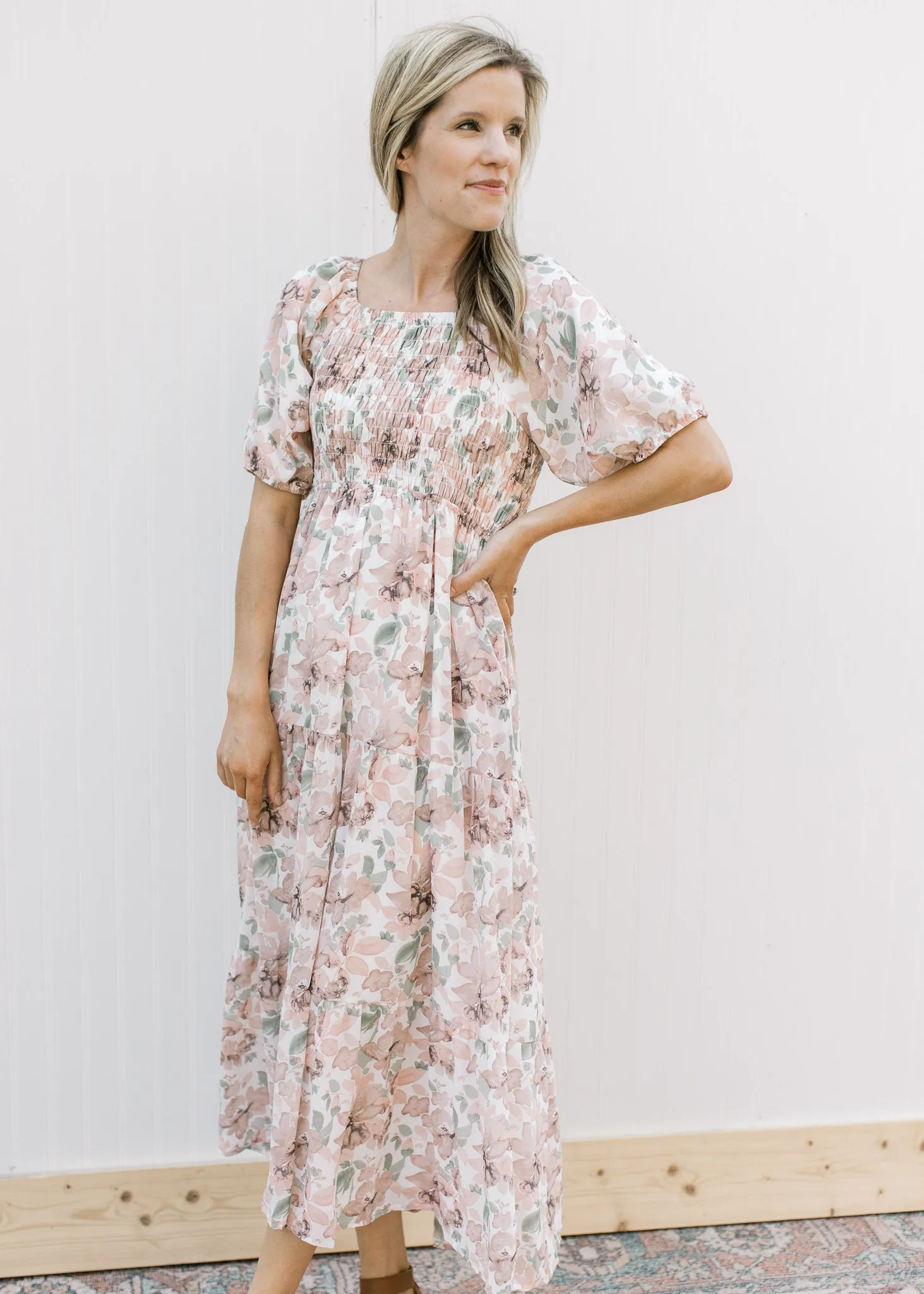 Floral Sweet Pea Dress